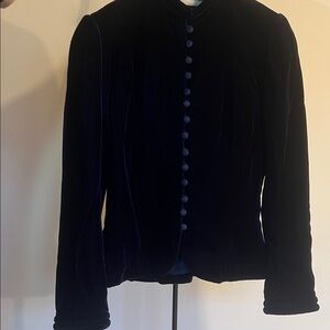 Vintage Albert Nipon Velvet Victorian Jacket